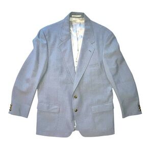 J.G. Hook For Men Grey Suit Jacket Blazer Two Button Size 44 Regular